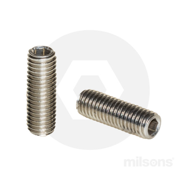 GRUB SOCKET SCREW SS316 M6x25