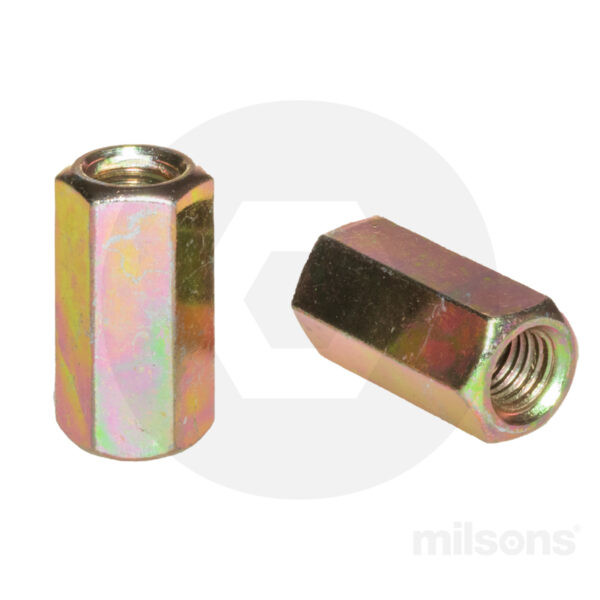 COUPLING NUT M12x40 YZP