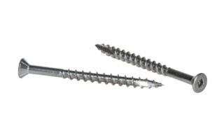 Countersunk - Square - Type 17 - Ribbed