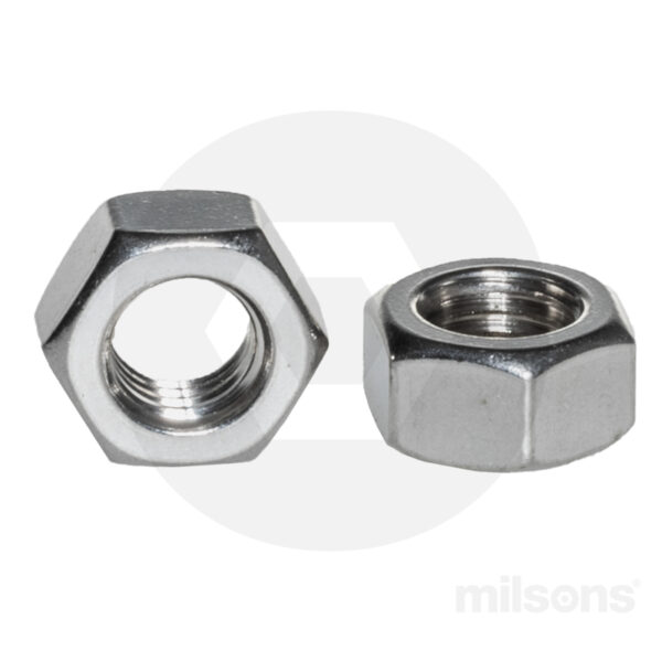 HEX NUT SS304 UNC 3/8