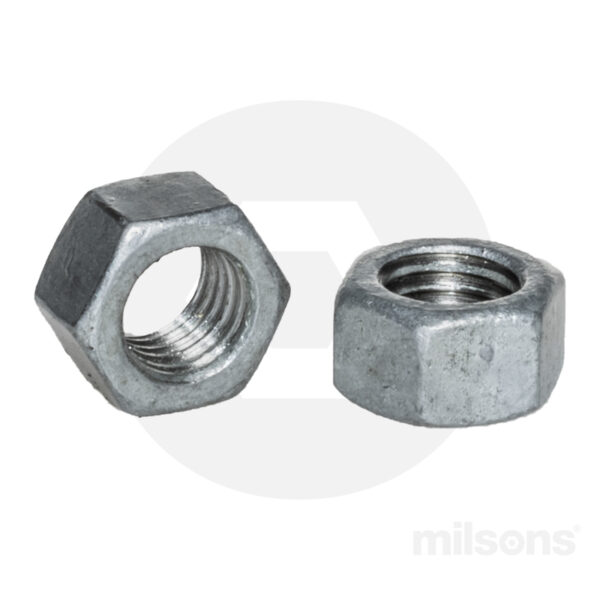 HEX NUT CL5 M33 GALV