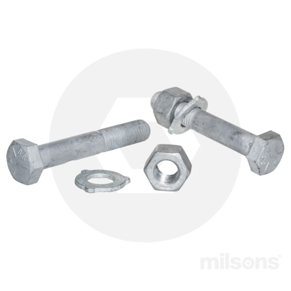 HSFG BOLT/NUT/WASHER CL8.8 M30x400 GALV