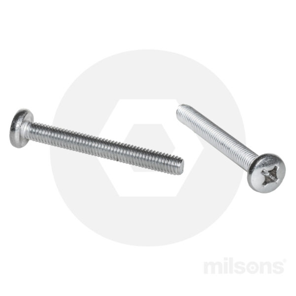 MACH SCREW PAN PH SS304 M6x20