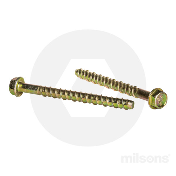 HEX FLANGED SCREW BOLT 10x100 YZP