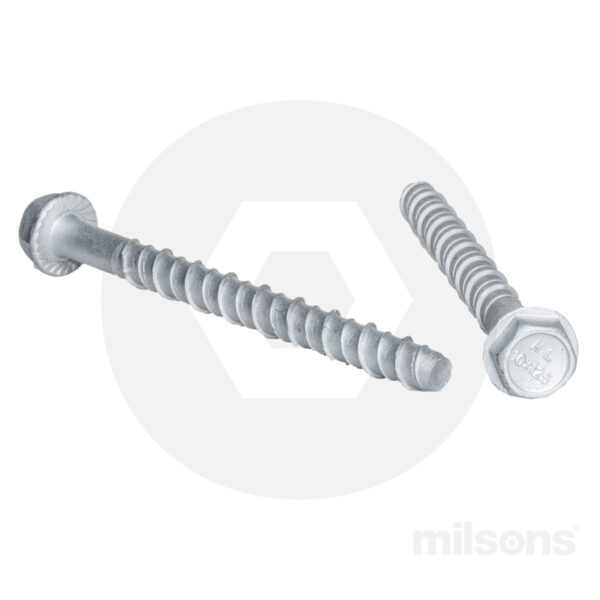 HEX FLANGED SCREW BOLT 8x60 GALV