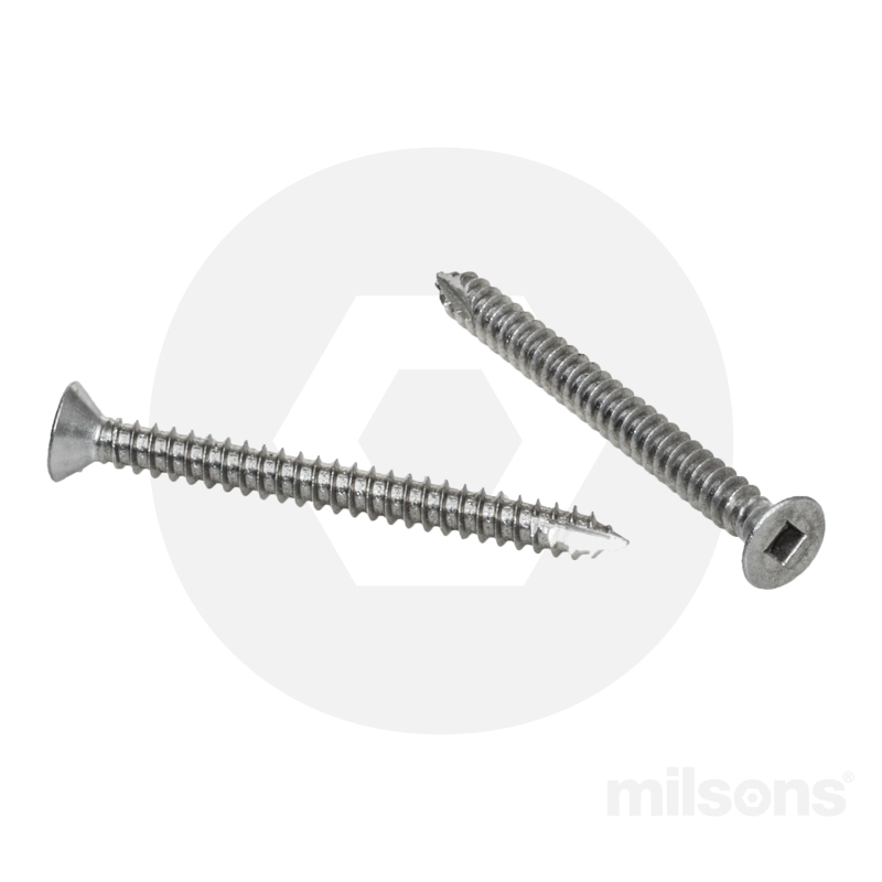 SELF TAP CSK SQ SS304 10Gx1-1/4-17 | Milsons