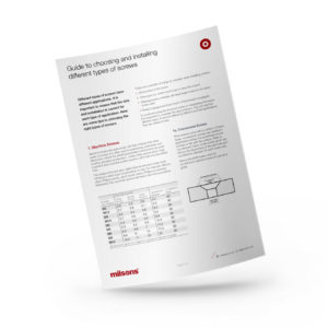 Guide to choosing and installing different types of screws resource image