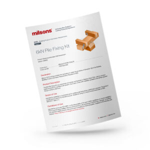 6kN Pile Fixing Kit Preview