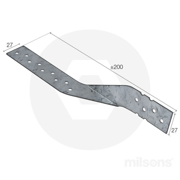 CT200 CEILING TIE GALV RIGHT
