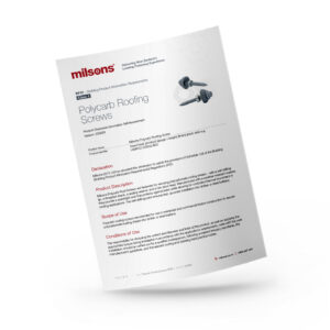 Polycarb Roofing Screws BPIR Document