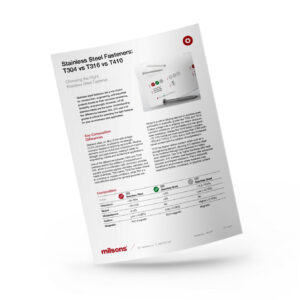 Choosing the Right Stainless Steel Fastener
