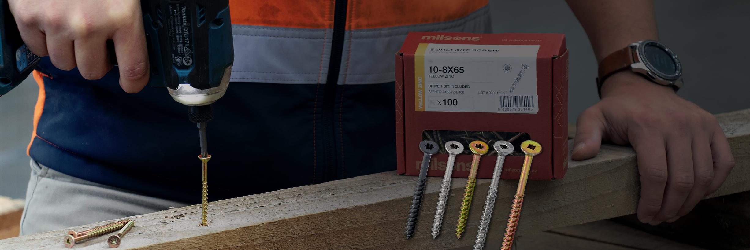 Surefast Torx & Square Drive Screws