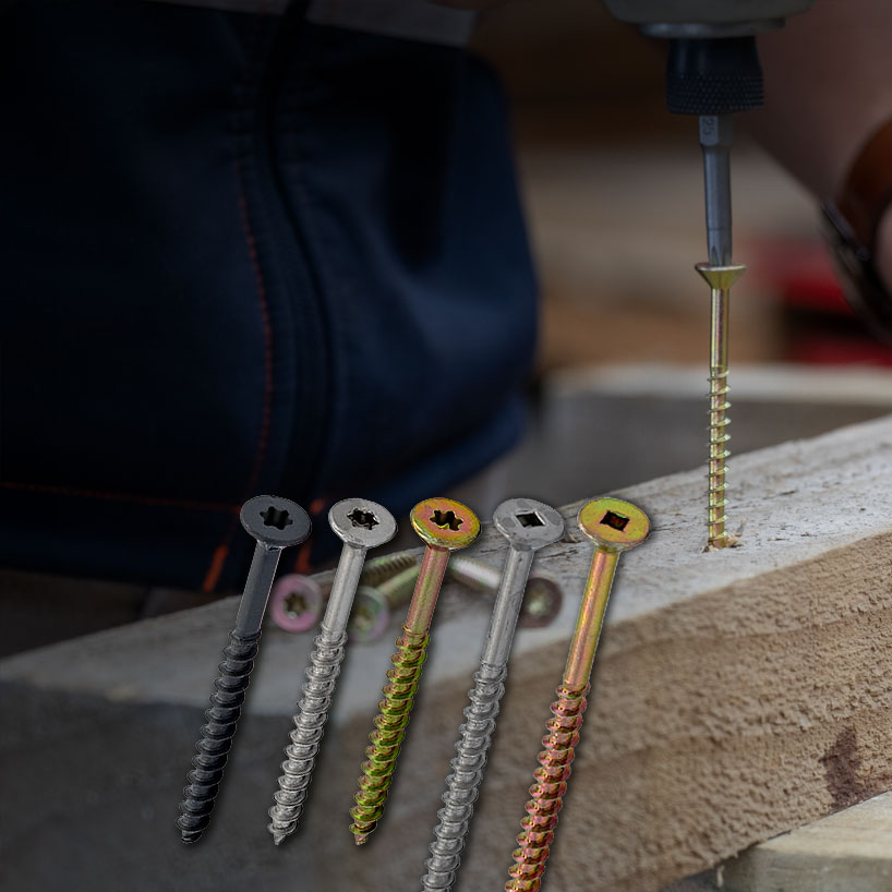 Surefast Screws Square & Torx
