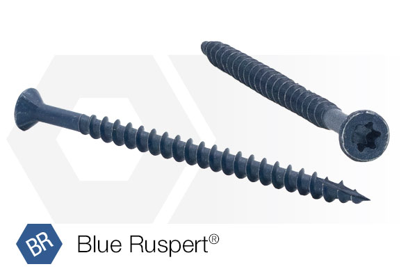 Fastener Finishes: Blue Ruspert