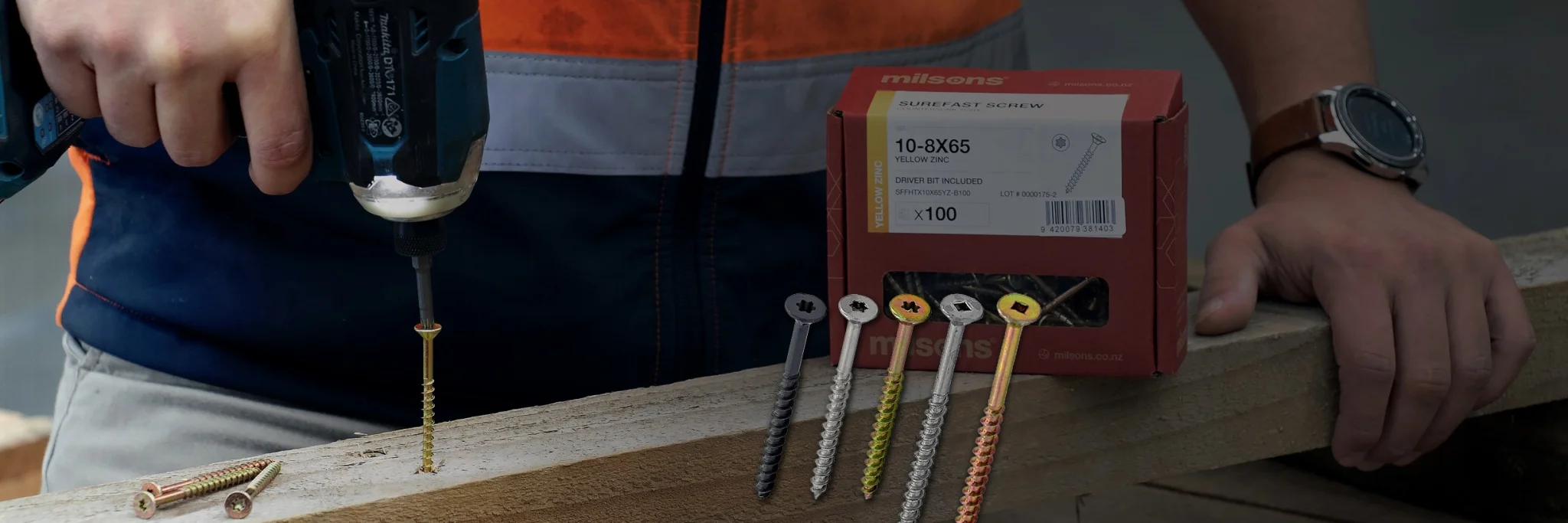 Surefast Torx & Square Drive Screws